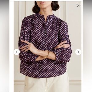 NWT Doen Ojai Top in Harbor Medallion D’Arlesd sz XXS